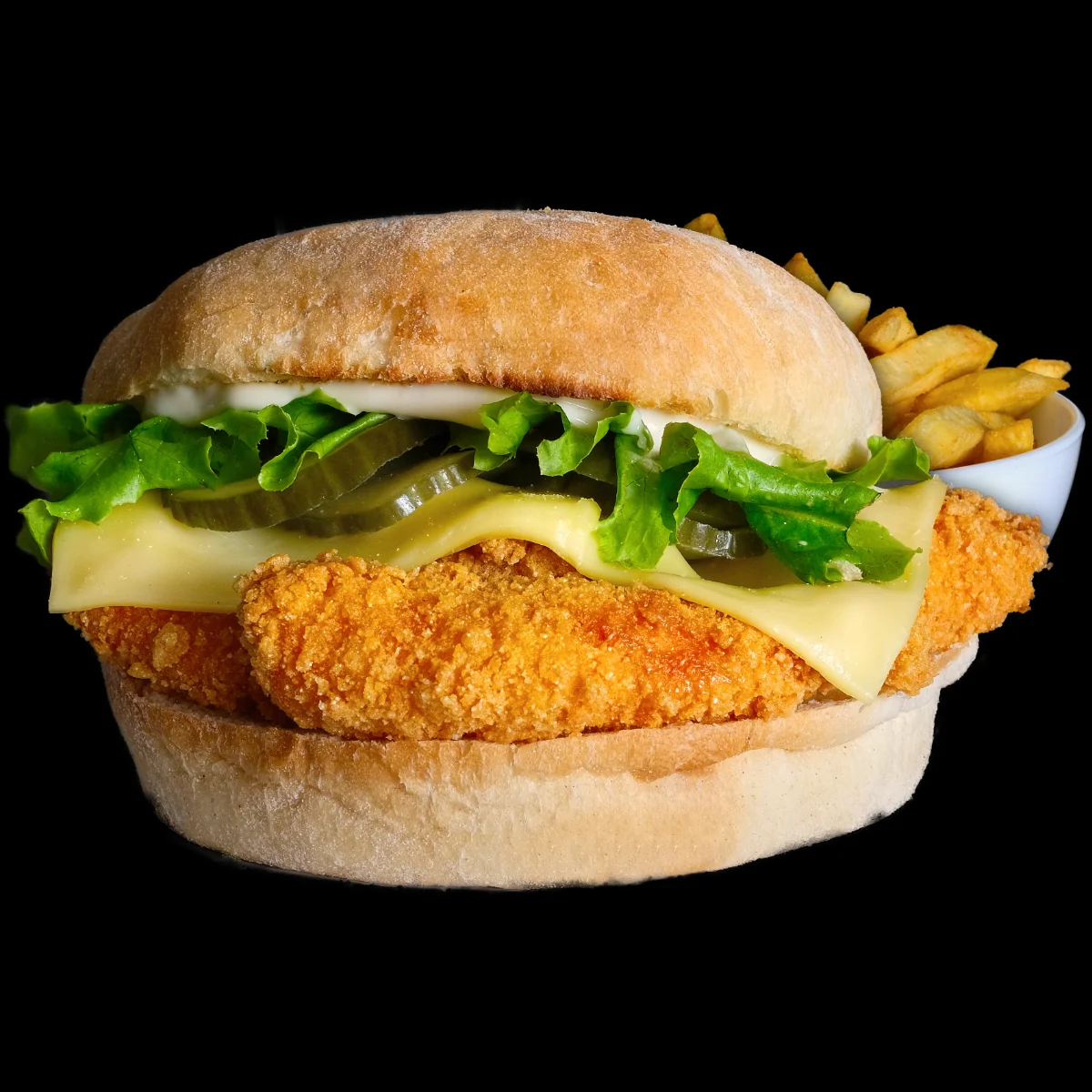 Photo de Burger Crispy Shrimps